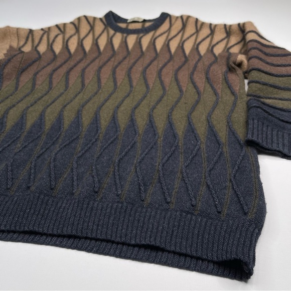 Paihamu Sweater Vintage Merino Lambswool Possum Fur Cashmere Crew New Zealand 3D - Picture 2 of 13